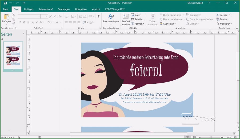 Vorlagen Publisher Luxus Individuelle Einladungskarten Gestalten Wintotal