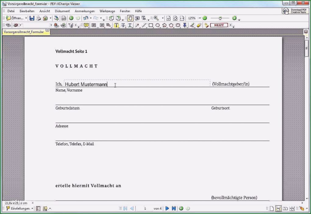 Vorsorgevollmacht Für Gesundheitsangelegenheiten Vorlage Einzigartig Vordruck Vorsorgevollmacht Kostenlos Genial Die