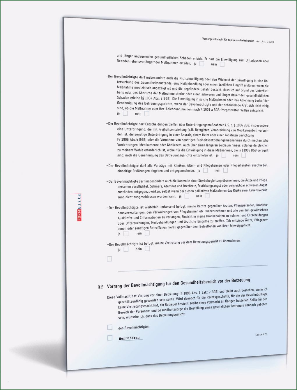 Vorsorgevollmacht Für Gesundheitsangelegenheiten Vorlage Einzigartig Vorsorgevollmacht Gesundheitsbereich