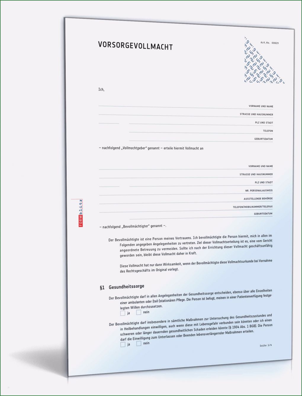 Vorsorgevollmacht Für Gesundheitsangelegenheiten Vorlage Erstaunlich Vorsorgevollmacht Rechtssicheres Muster Zum Download