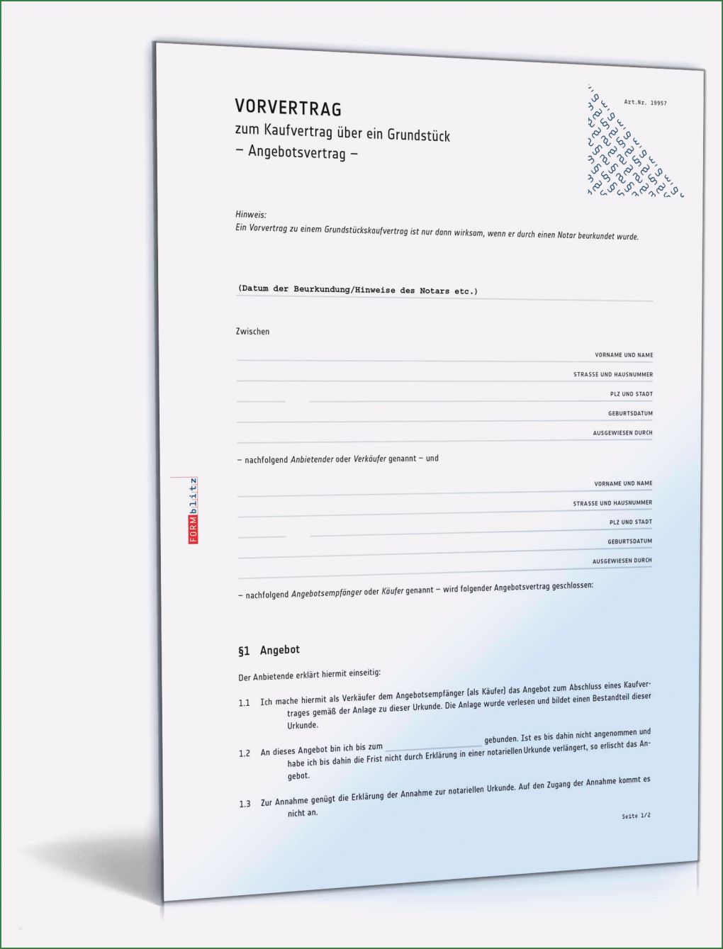 Vorvertrag Hauskauf Vorlage Großartig Vorvertrag Grundstückskaufvertrag