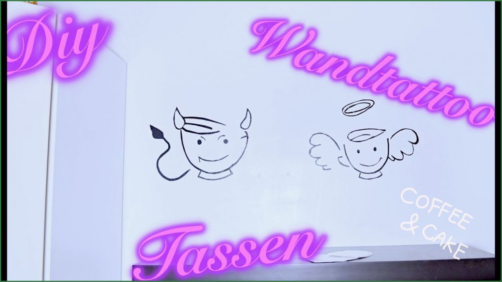 Wandtattoo Selber Machen Vorlagen Elegant [how to]wandtattoo Selber Machen ⎢wandtattoo⎥bÖse Tasse