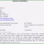Website Impressum Vorlage Erstaunlich Impressum Einer Einzelfirma Vorlage Zum Download