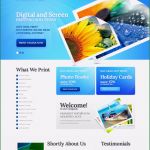 Website Vorlagen HTML Erstaunlich Website Vorlage Für Druckerei