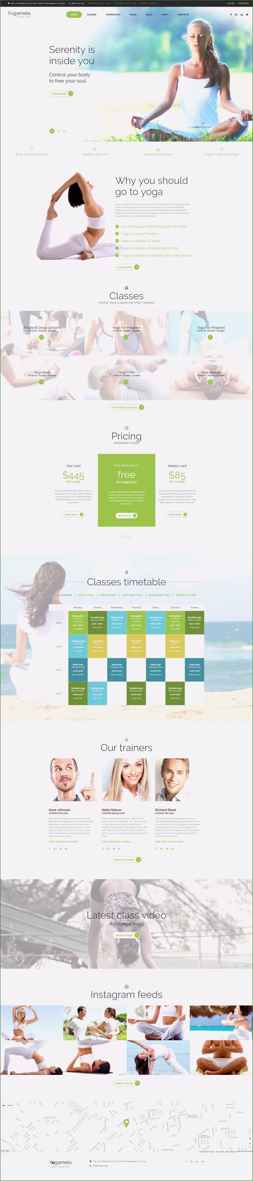 Website Vorlagen HTML Inspiration Website Vorlage Für Yoga