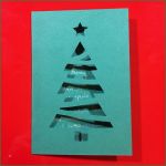 Weihnachtskarte Tannenbaum Vorlage Bewundernswert Wie Kann Man originelle Weihnachtskarten Basteln Mit