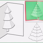 Weihnachtskarte Tannenbaum Vorlage Erstaunlich Möchten Sie Eine 3d Weihnachtskarte Mit Tannenbaum Basteln