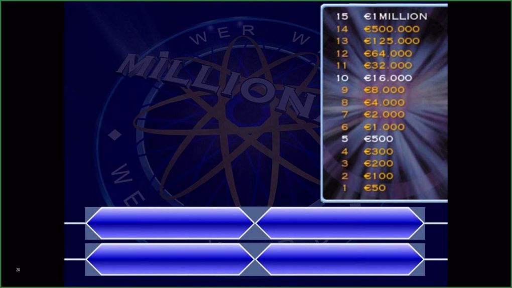 Wer Wird Millionär Vorlage Powerpoint Fabelhaft Wer Wird Millionär Start 1