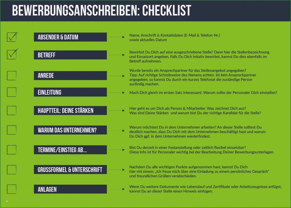 Wie Bewerbe Ich Mich Richtig Vorlagen Erstaunlich Wie Bewerbe Ich Mich Richtig Checkliste Tipps &amp; Muster