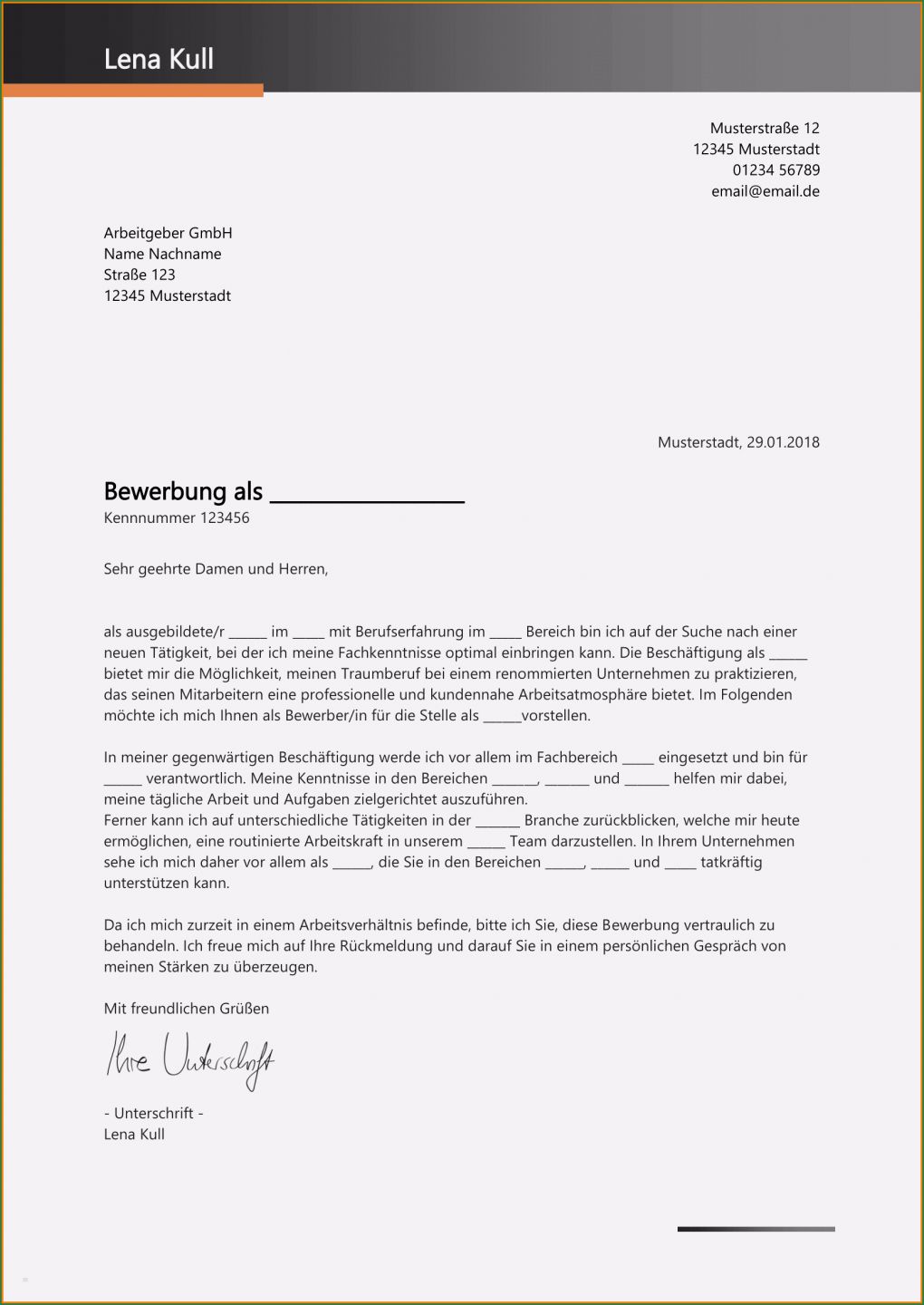 Wie Bewerbe Ich Mich Richtig Vorlagen Genial 12 Perfektes Bewerbungsschreiben Muster