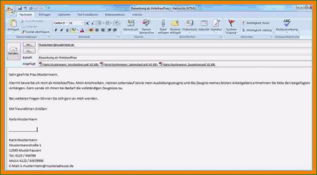 Willkommens E Mail Vorlage Erstaunlich 9 Anschreiben Bewerbung Email