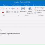 Willkommens E Mail Vorlage Erstaunlich so Erstellen Sie In Outlook E Mail Vorlagen