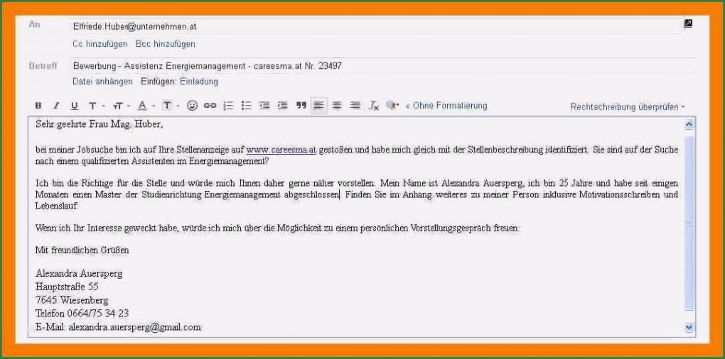 Willkommens E Mail Vorlage Hübsch 15 Email Schreiben Muster
