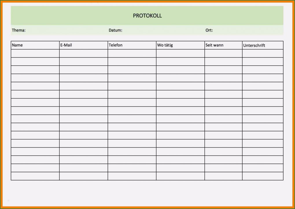 Wochentabelle Vorlage Best Of 9 Wochentabelle Vorlage