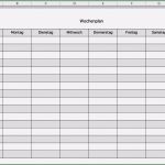 Wochentabelle Vorlage Erstaunlich Wochenplan Als Excel Vorlage