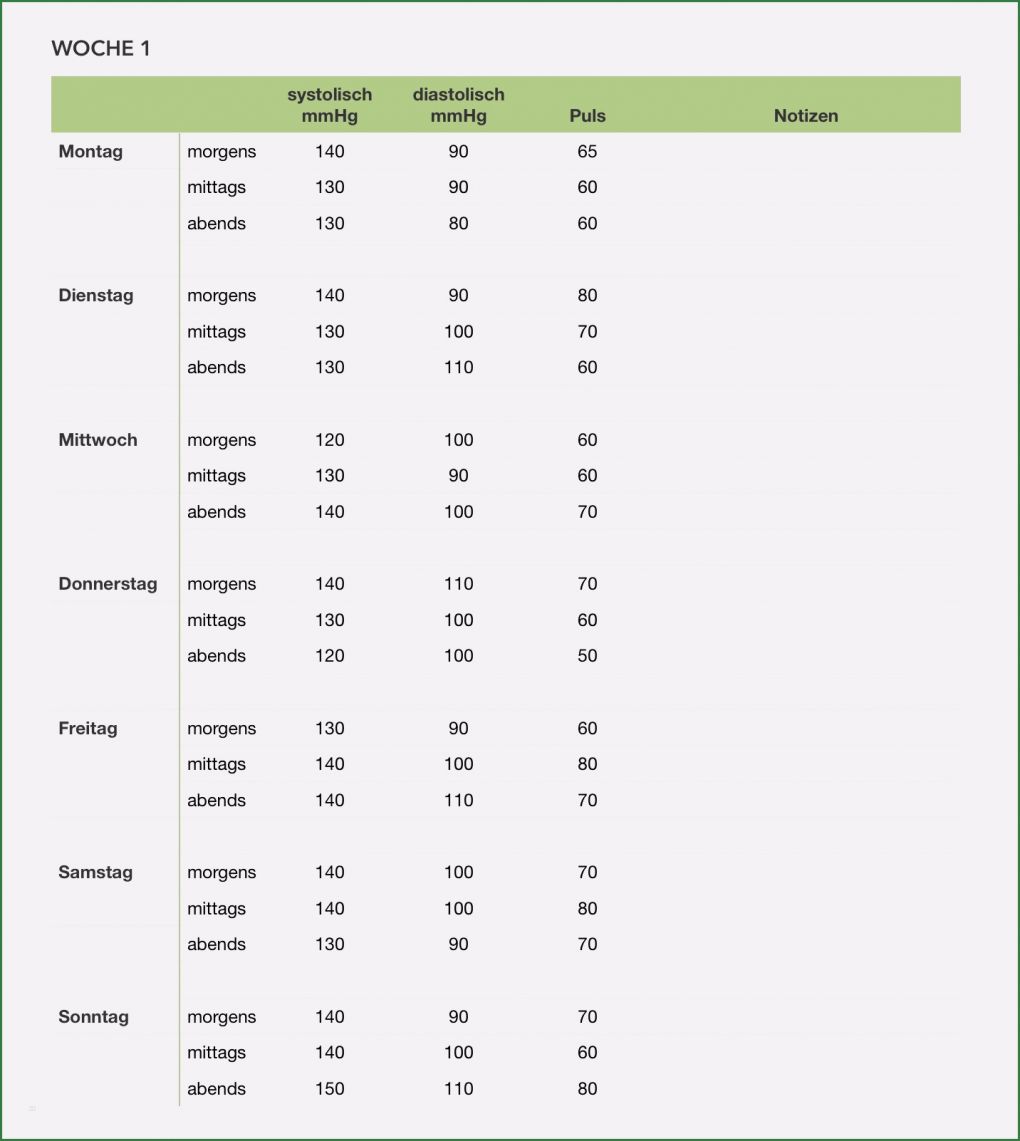 Wochentabelle Vorlage Hübsch 11 Wochentabelle Vorlage