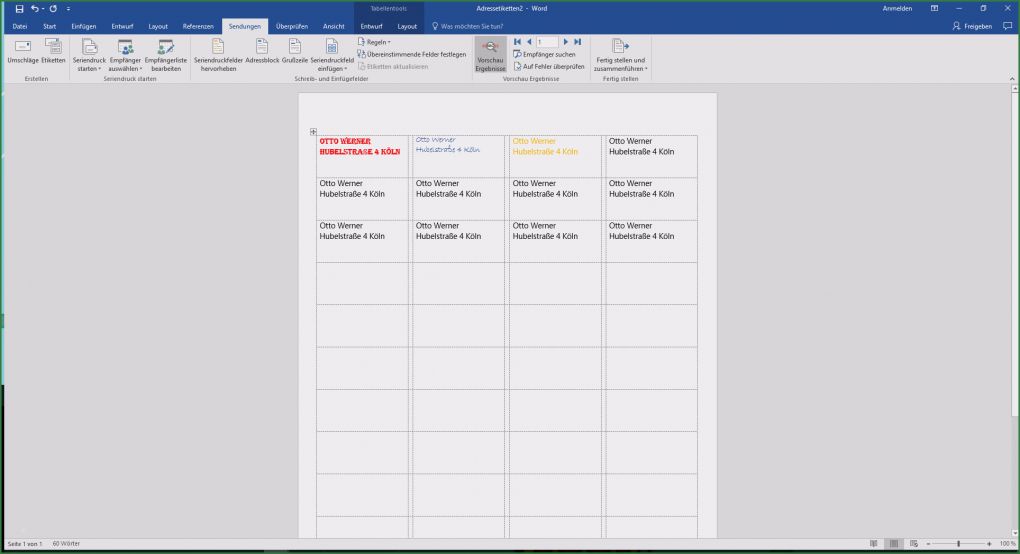 Word Vorlage Adressetiketten Wunderbar Etiketten Word Vorlage Genial Etiketten Gestalten Und
