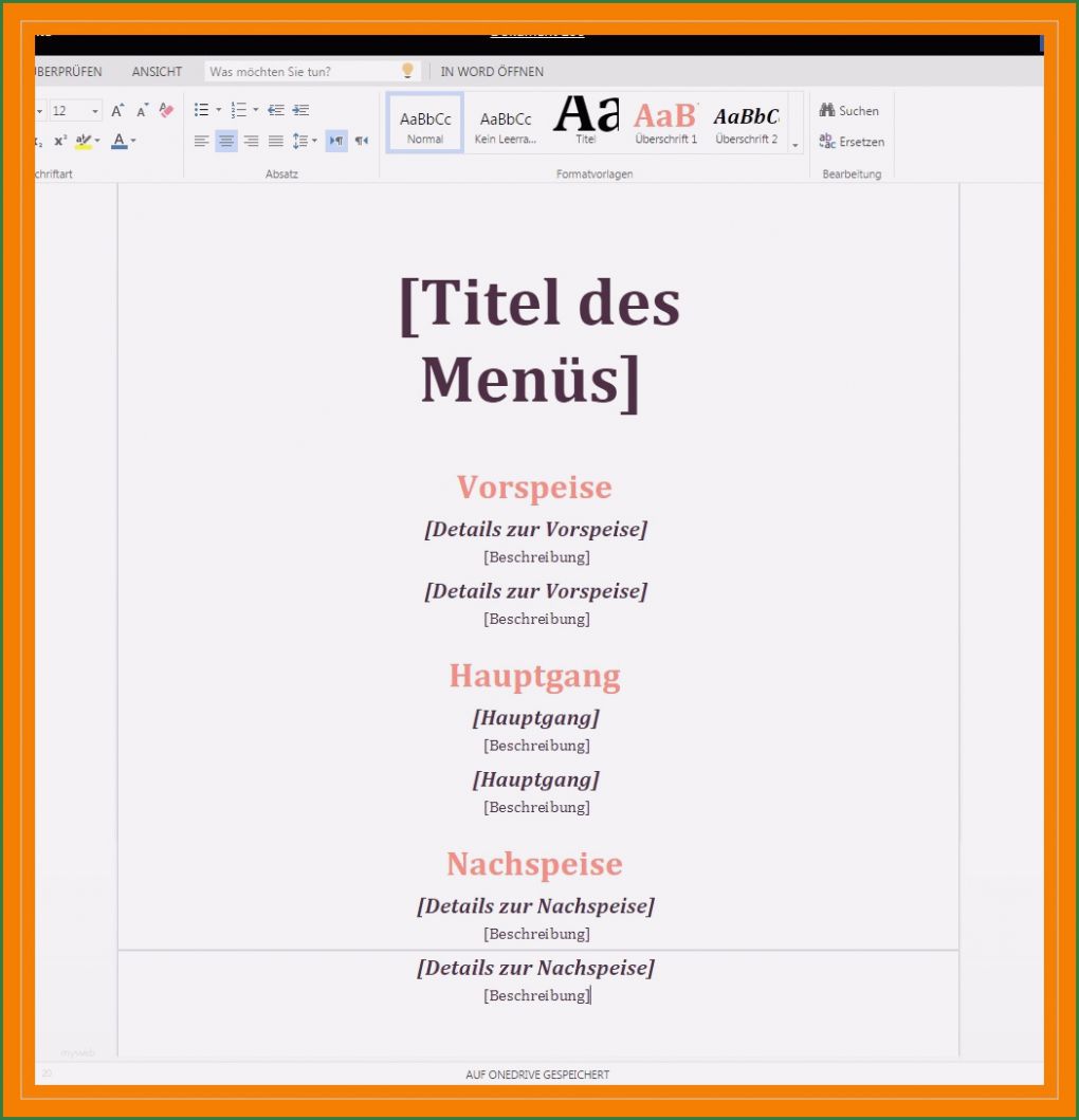 Word Vorlage Menükarte Erstaunlich Vorlage Menükarte Word Speisekarte Word Vorlage Wunderbar