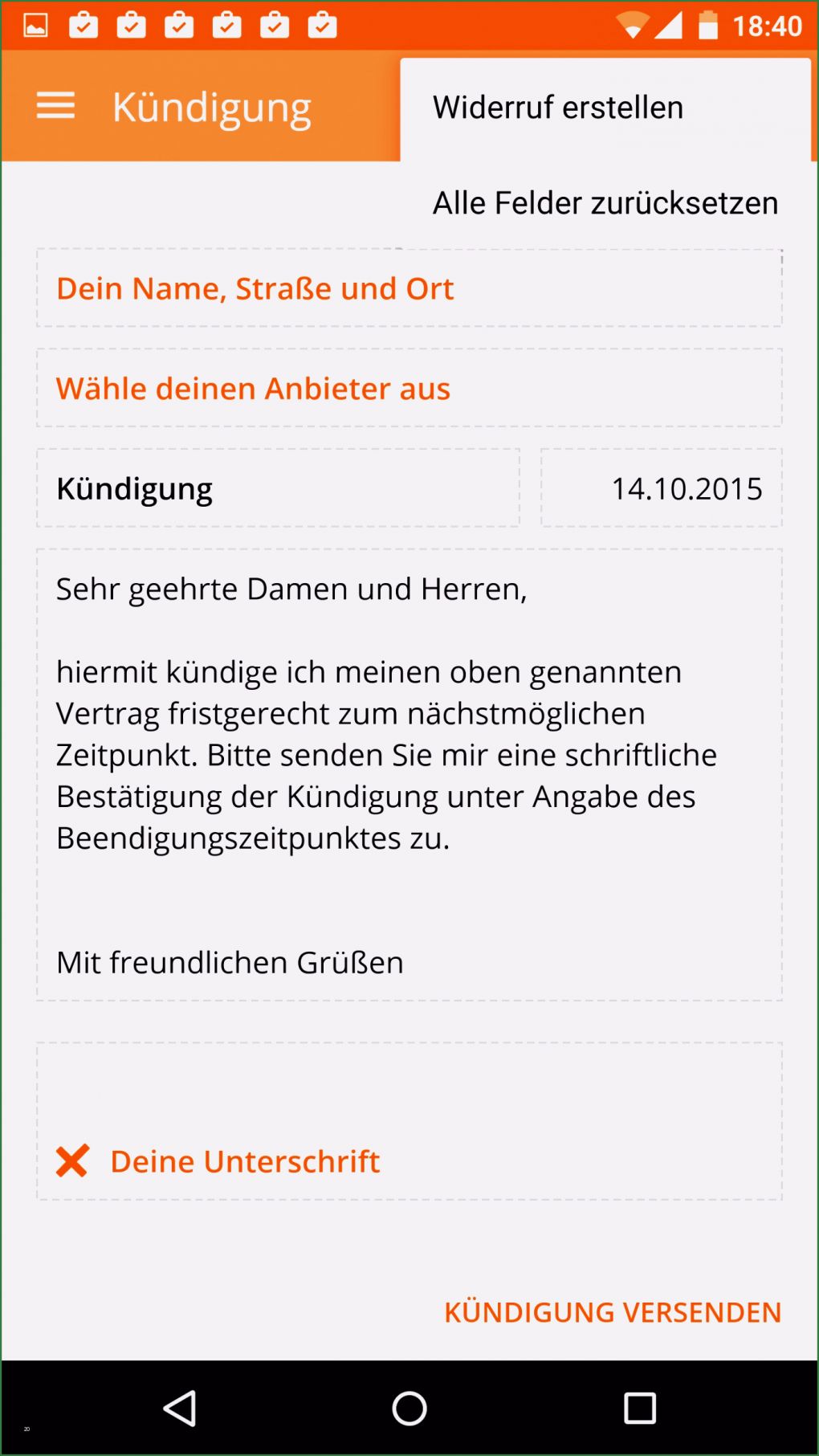 Zeitschriften Abo Kündigen Vorlage Einzigartig 9 Zeitschriften Abo Widerrufen Vorlage